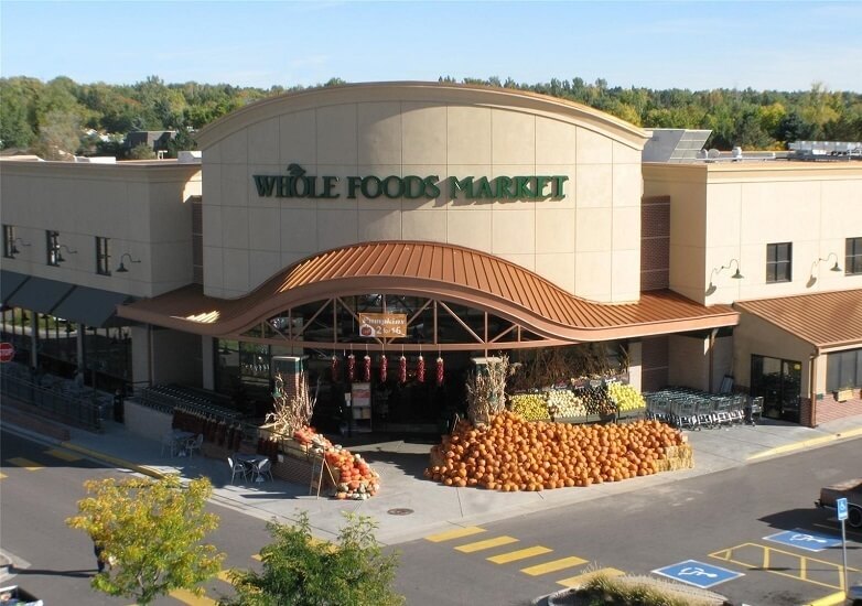 Whole Foods is the closest grocery, just a 3-block walk.
