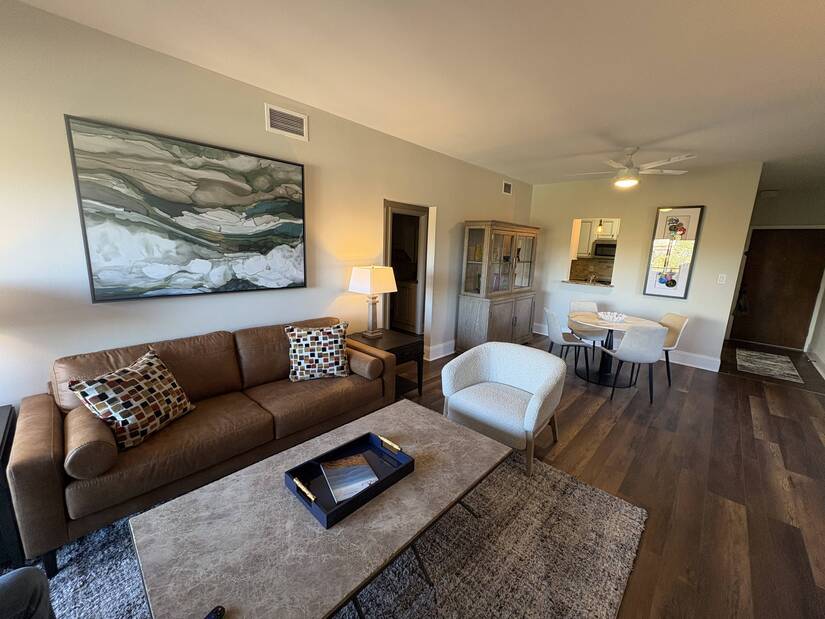 stone top coffee table