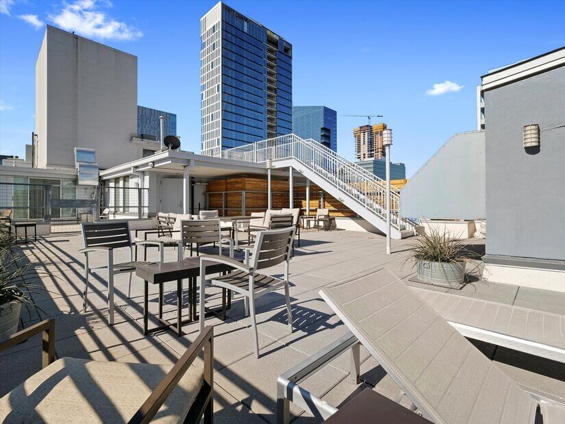 Peaceful Outdoor seating