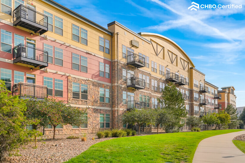 Looking up at your balcony.
