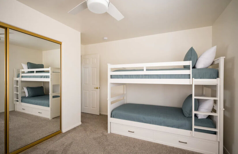 Twin size bunk beds