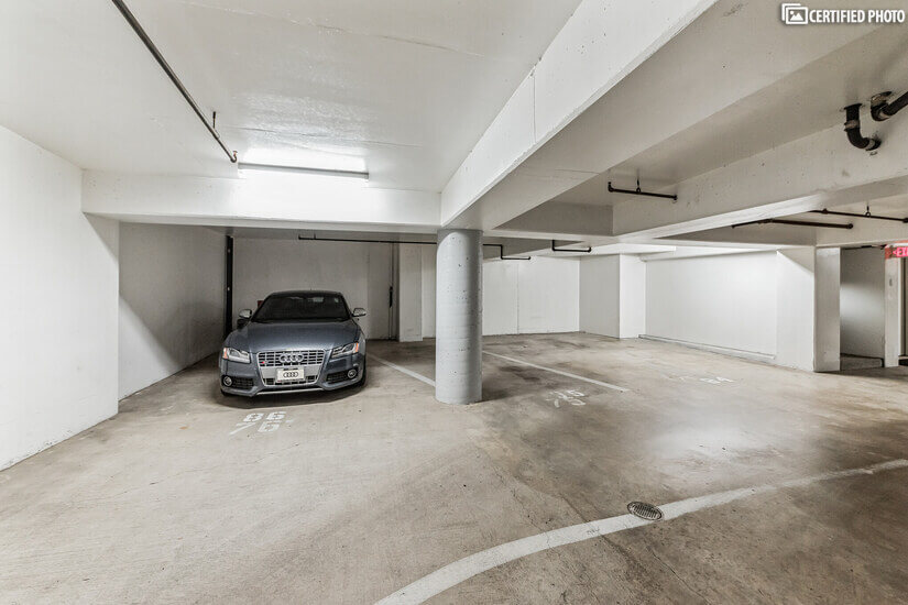 2 car garage parking