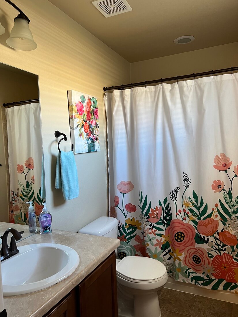 2nd bathroom shower/tub combo