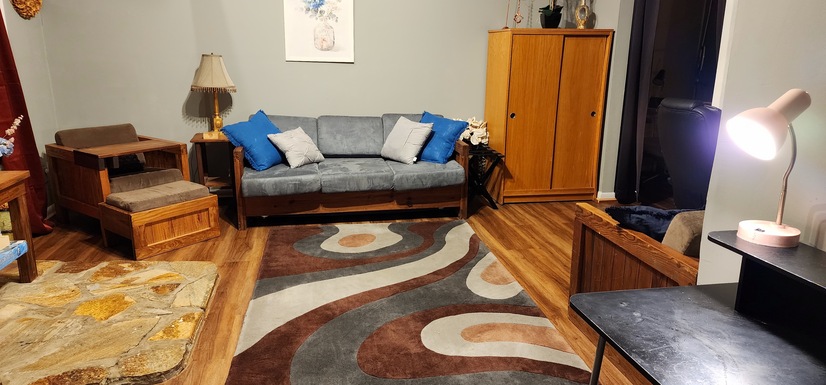 Pull out full sofa bed