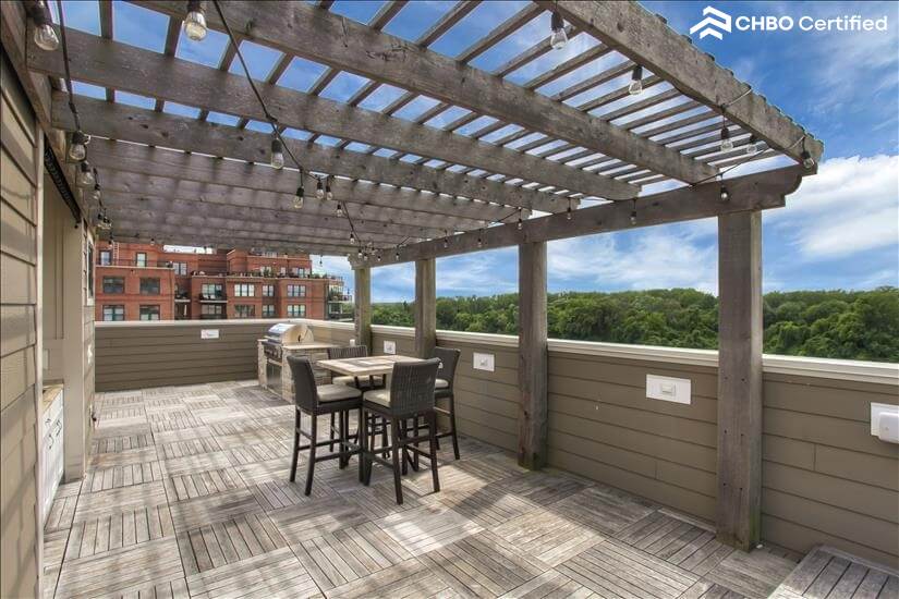 Rooftop speakers for outdoor entertainment