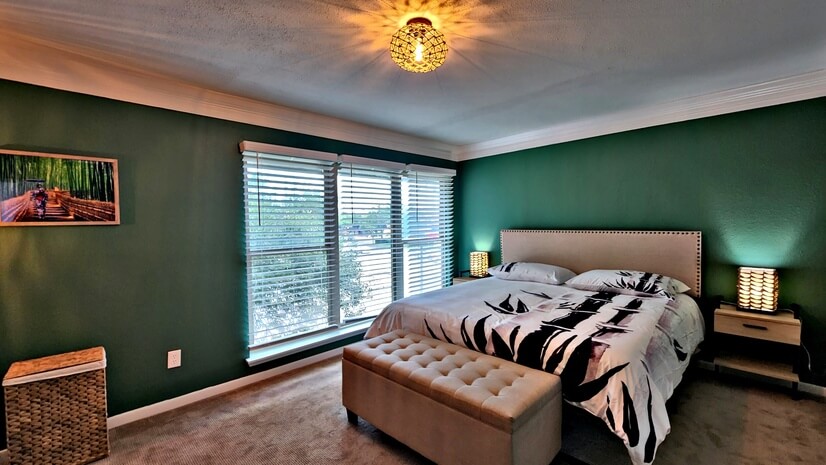 Bamboo Forest bedroom - king