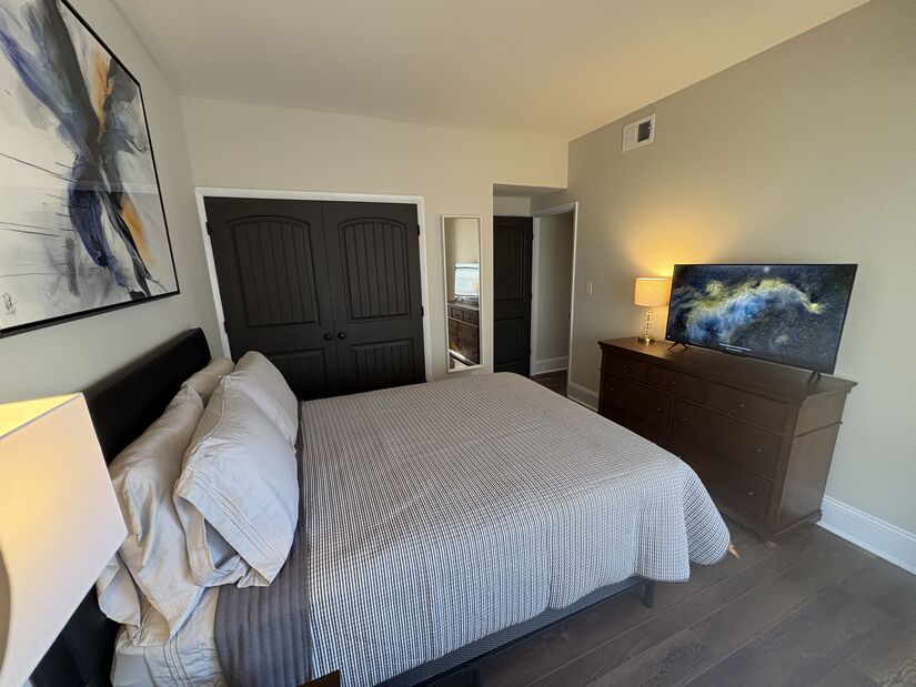 Second bedroom with large closet