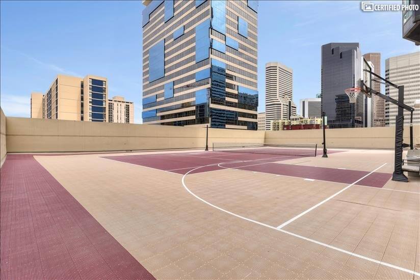 Play tennis on your outdoor tennis court