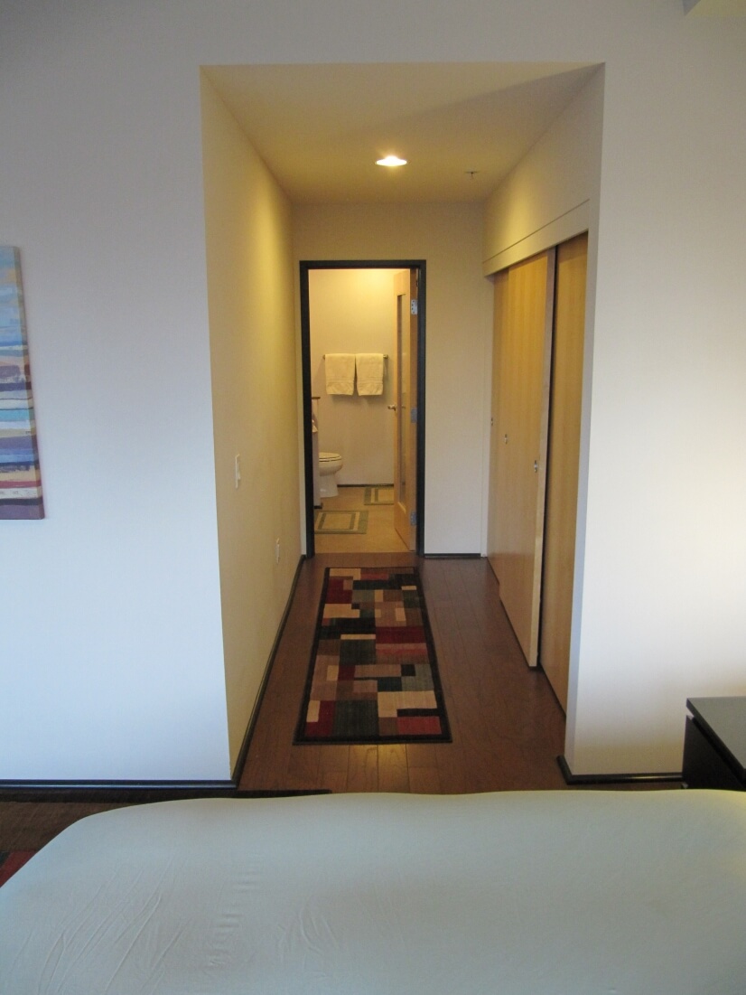 Hallway to Master BA and Closet