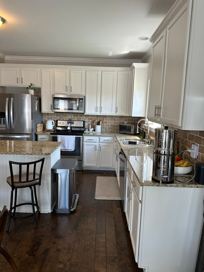 kitchen from living room
