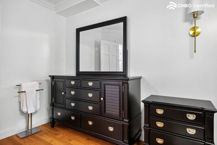 Bedroom with two (2) night stands