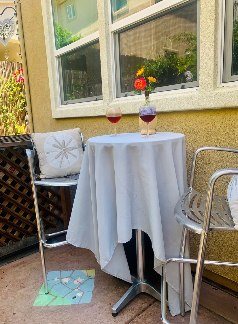 Outdoor Bistro Table for Two
