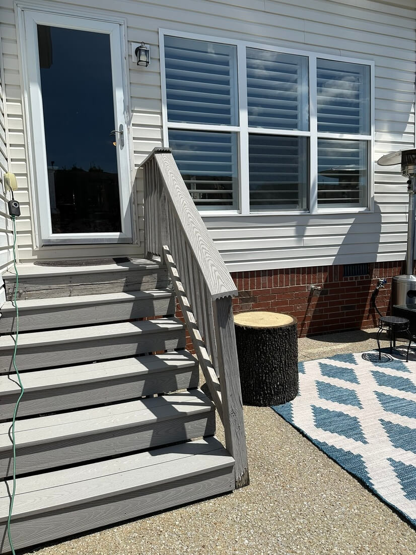 back of house from patio