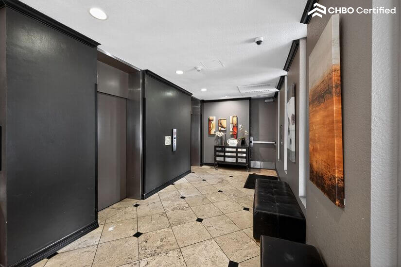 Lobby level elevators