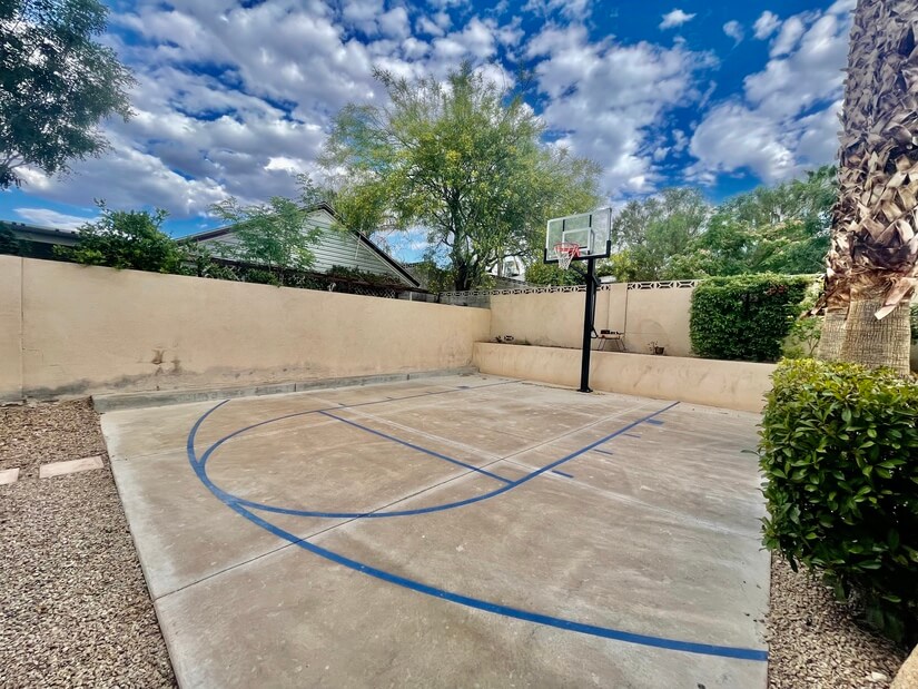 Private Basketball court
