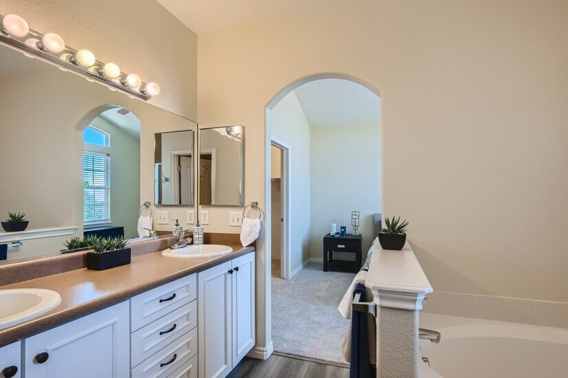 master bathroom