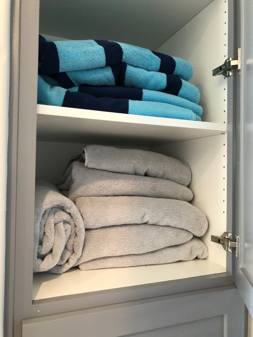 Towels, Beach Towels and 2 sets of Sheets for each bedroom