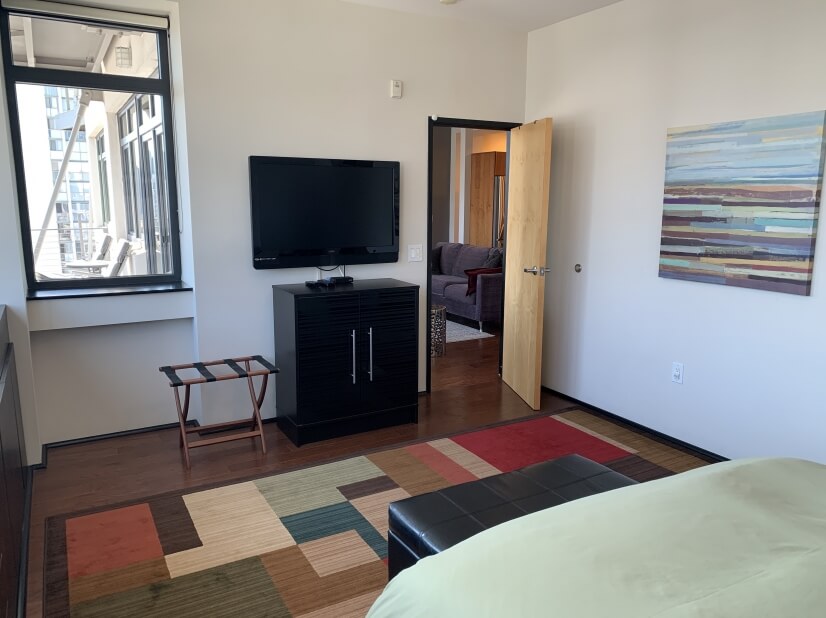 Master Bedroom towards Living Area