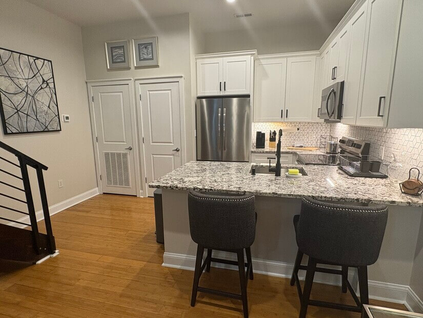 Newly remodeled Kitchen with pantry closet