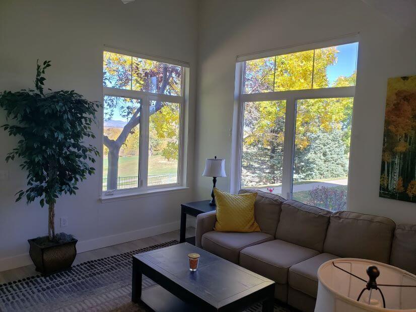 Fall Colors outside Great Room