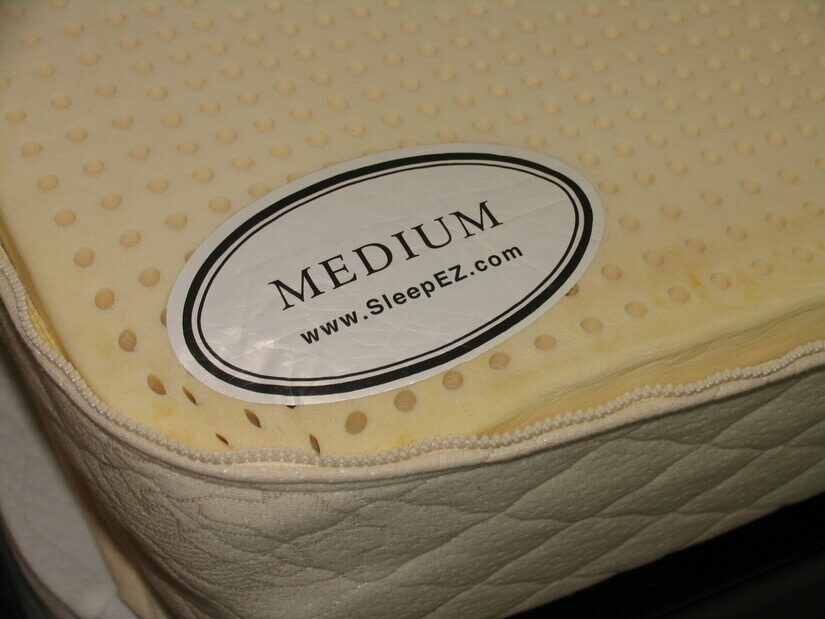 2 different master bed firmness choices