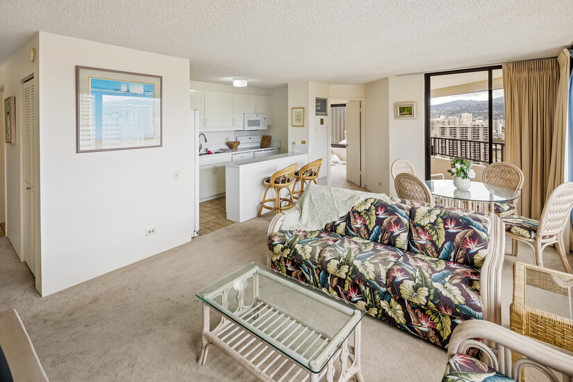 Ala Moana HighFloor  w Ocean City Views