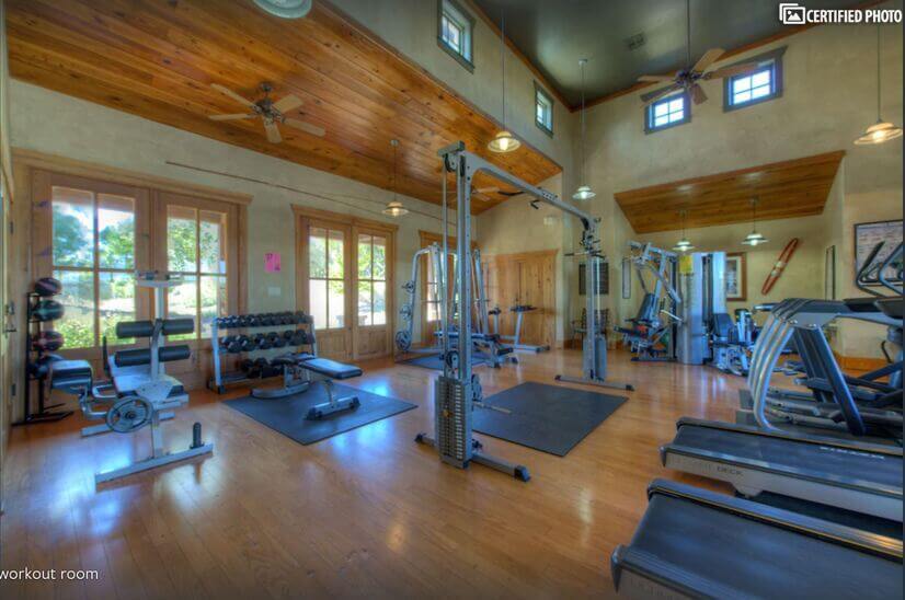 Private fitness center