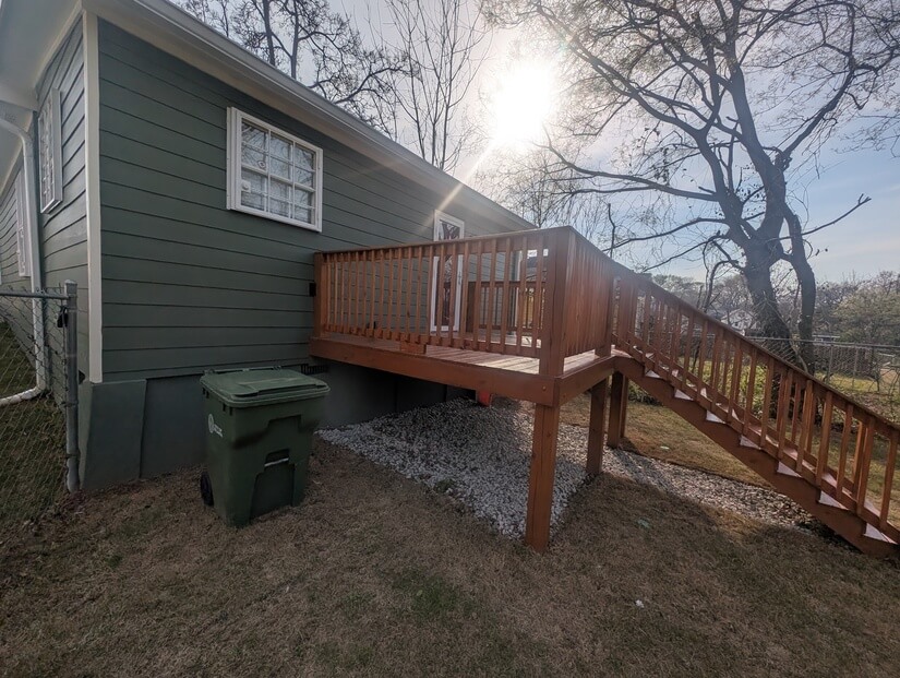 House Rear Yard