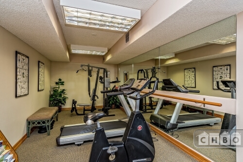 Small fitness center