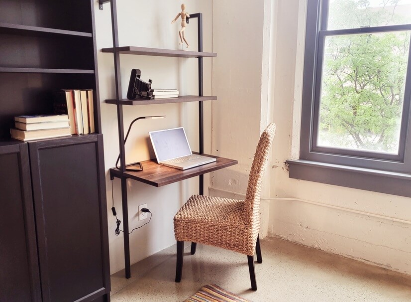 Office Space with Library + Internet included