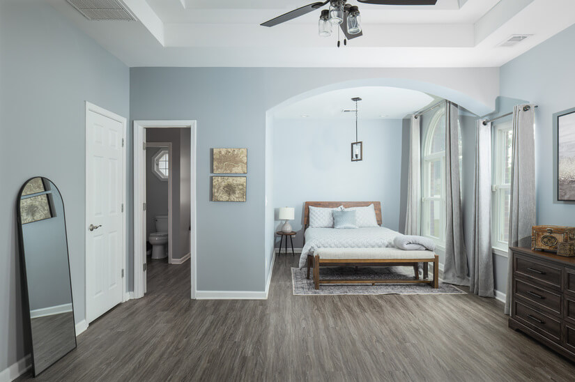 Main bedroom has lots of space