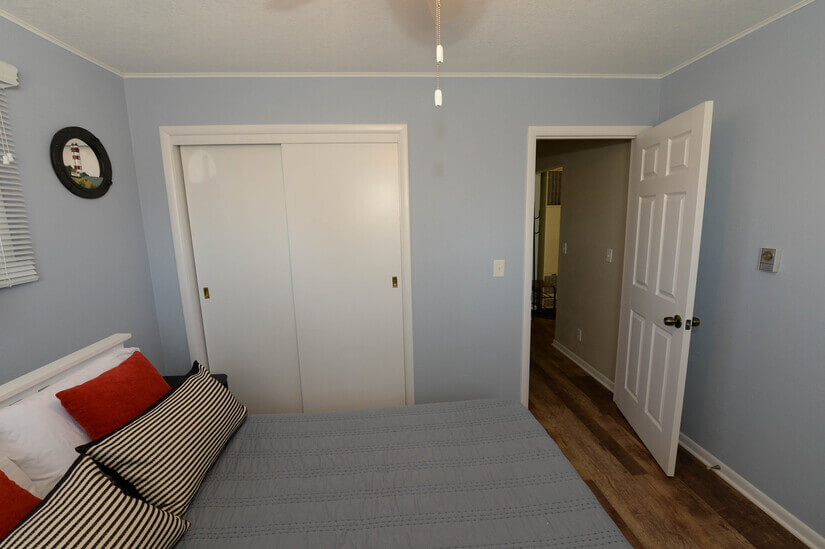 another view of full size bedroom