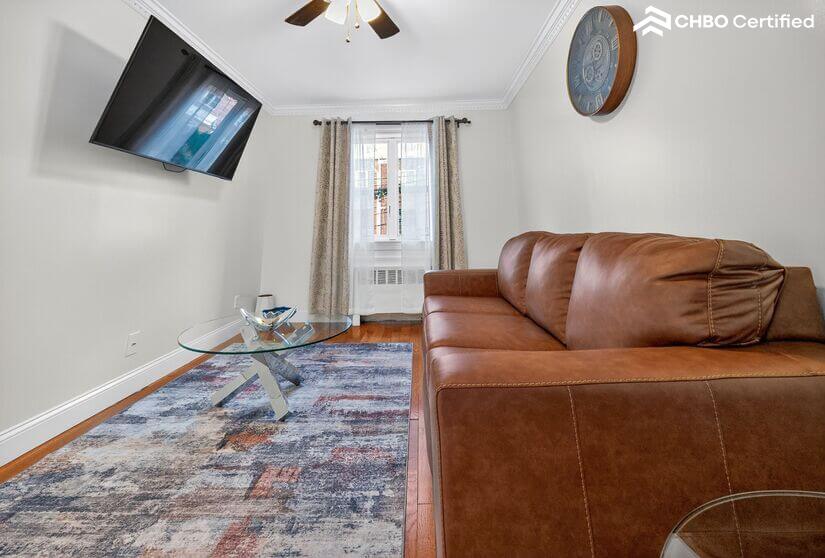 Cozy living room space