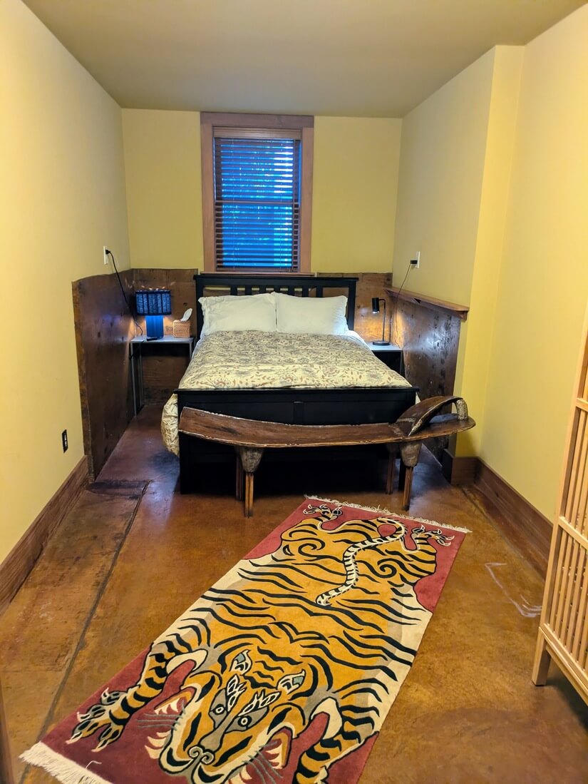 Full bedroom with books and toys