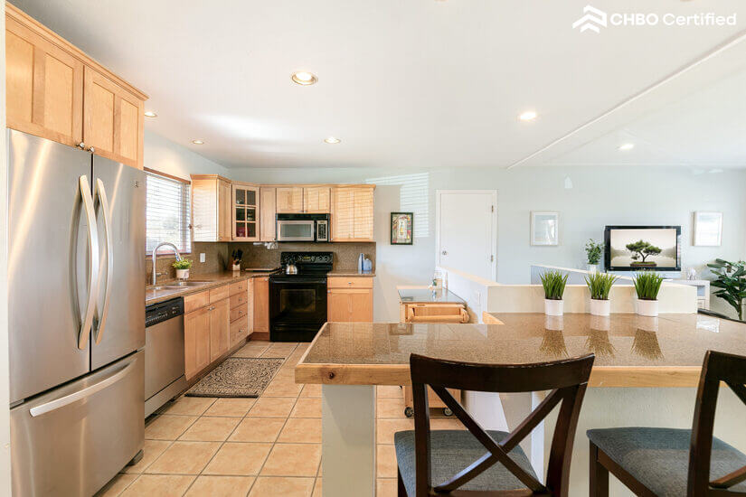Spacious kitchen