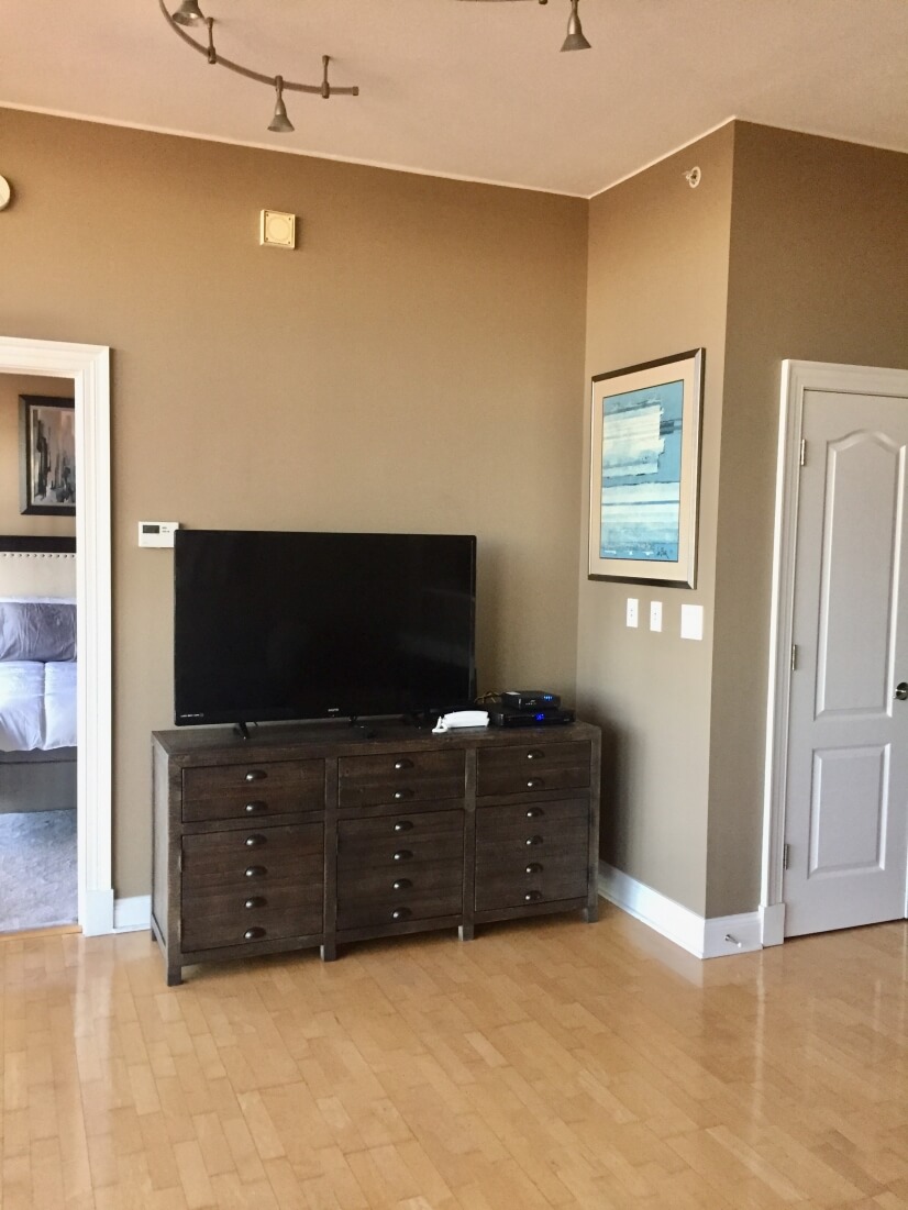 50 inch Flat Screen TV in Living Room