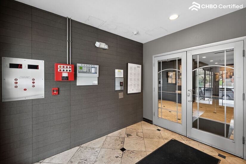 Main building entry interior