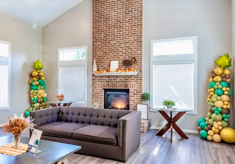 Community Clubhouse interior