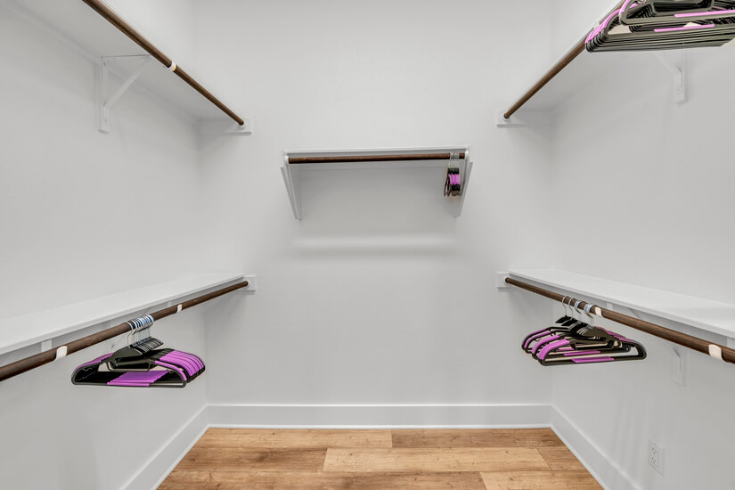 Master closet
