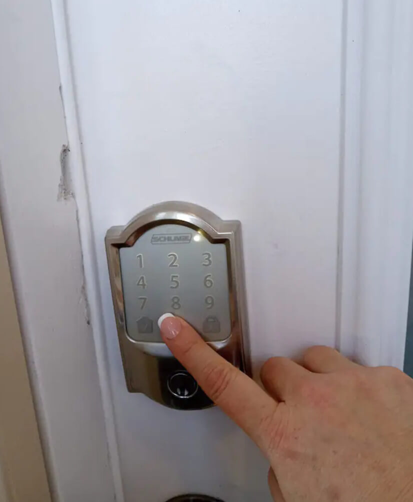 Smart lock entry