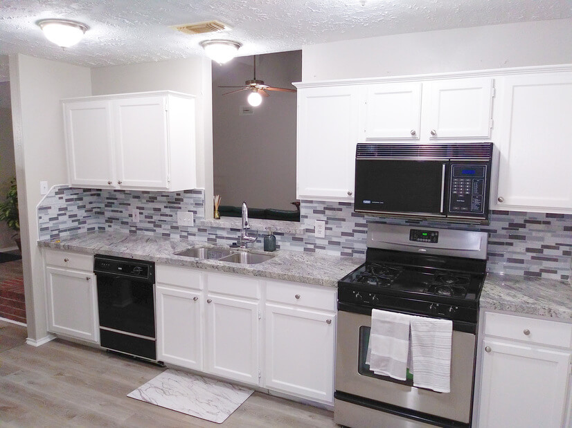Check out this renovated kitchen with SS appl