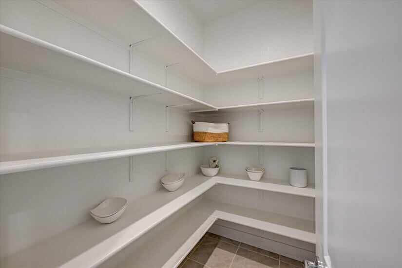 Pantry with extra storage