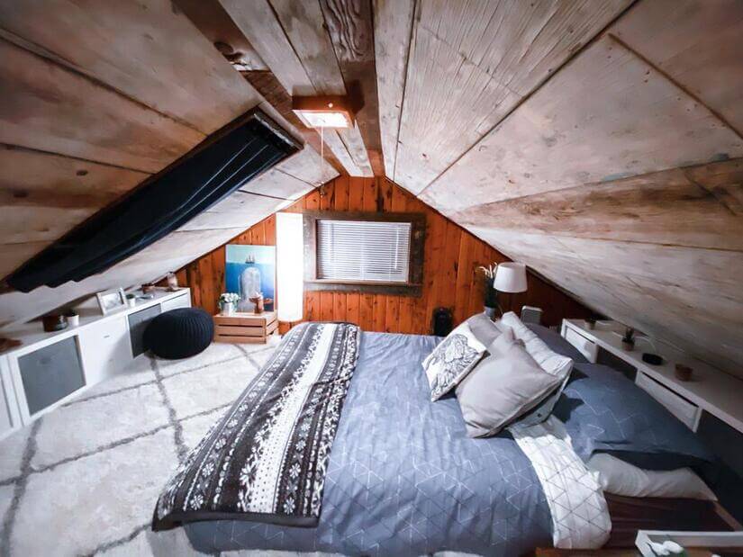 Loft bedroom