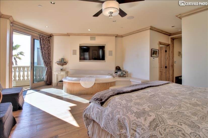 Master Bedroom #1 with Jacuzzi Tub