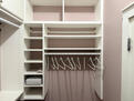 Additional storage for hanging clothes