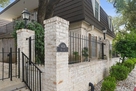 Front of complex