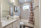 Bathroom attached to Bedroom #3 on 3rd level.