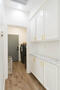 Laundry room, washer, and dryer