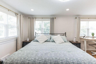 Master suite, with king size bed,