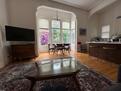 Living room and kitchen